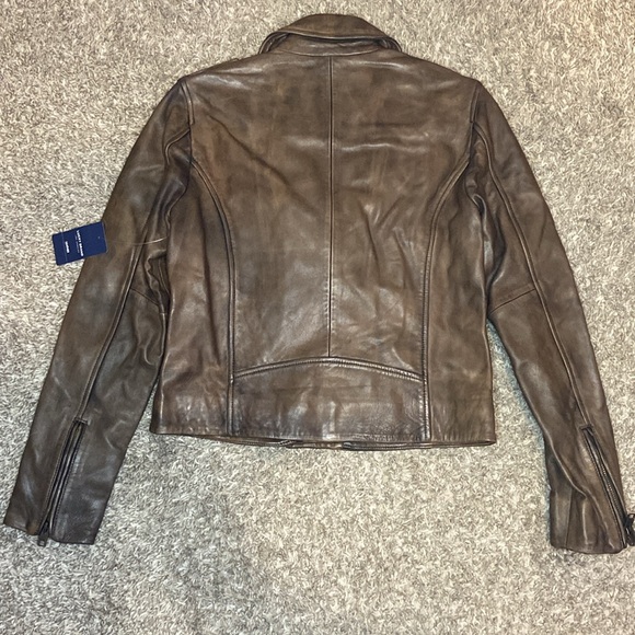 Lucky Brand Leather Jacket - Picture 3 of 7